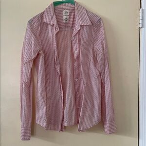 J. Crew Women’s Pink Button-Down Shirt